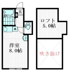 ユナイト星川インドラの杜の物件間取画像